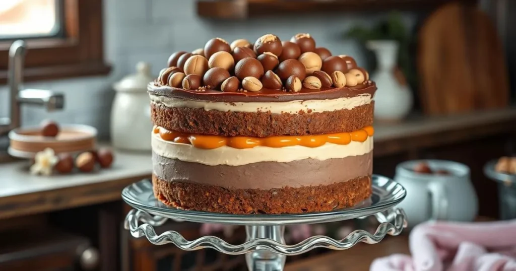 Toffifee Torte – einfaches Rezept & himmlisch lecker