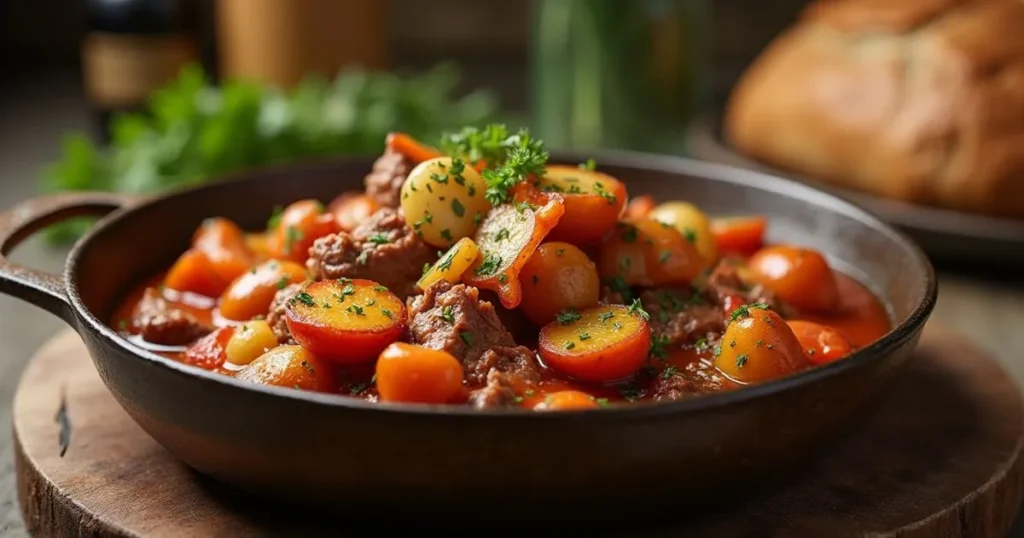 Herzhafter Bauerntopf: Klassischer Kartoffel-Hackfleisch Eintopf (30 Min.)