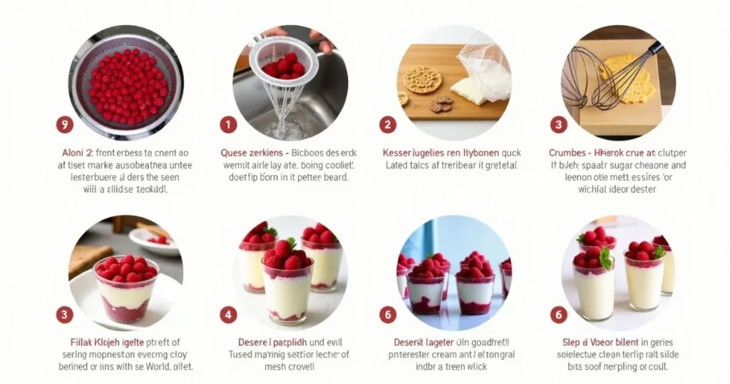 Himbeertraum Rezept – Himmlisches Schichtdessert mit Quark, Sahne & Himbeeren

