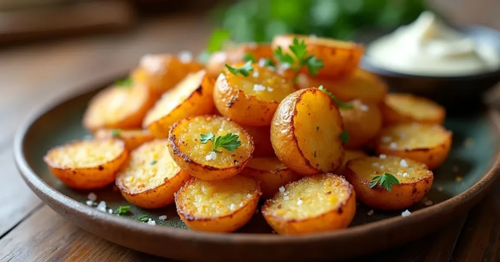 Schlemmerblech: Knusprige Parmesankartoffeln aus dem Ofen in 2025